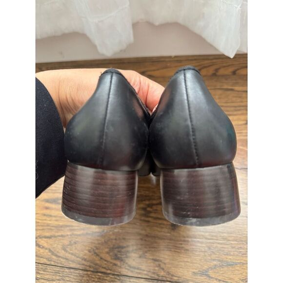 3.1 Phillip Lim ID Soft Black Leather Ballerina Pumps - Picture 12 of 15